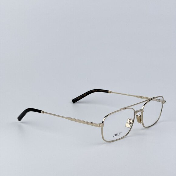 Dior Men BRAND NEW Eyeglasses Metal Shiny Clear Gold Geometric DM50057U 032 - Picture 4 of 9